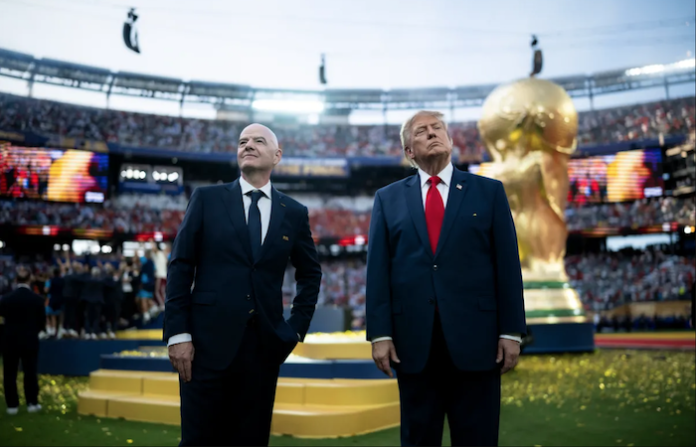 Infantino no mencionó planes de privatizar el Mundial ni vender acciones, dice Trump