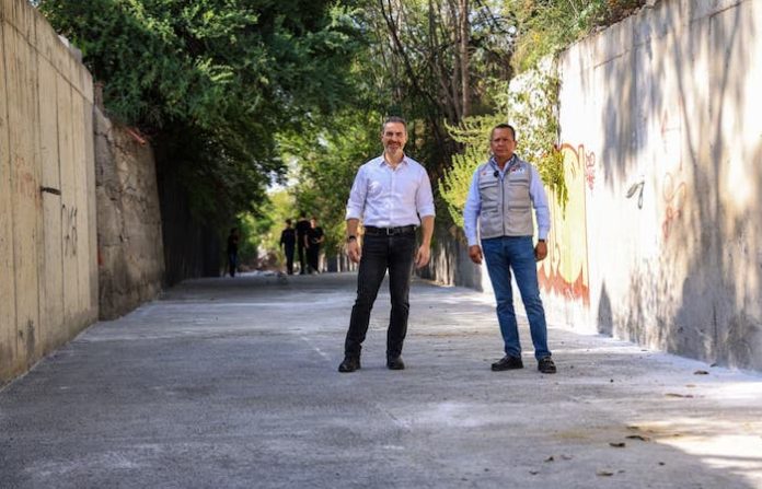 Monterrey avanza en obras de infraestructura y refuerza seguridad vial en distintos sectores de la ciudad