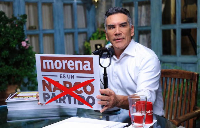 INE ordena retirar publicaciones del PRI que relacionan a Morena con el narcotráfico