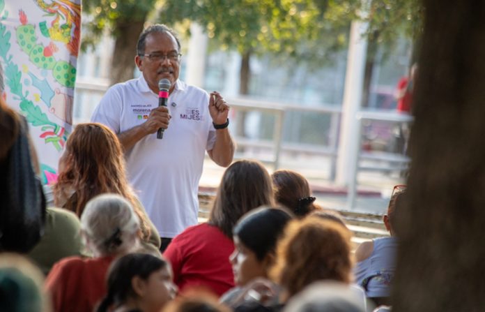 Andrés Mijes intensifica recorridos por NL con asambleas de la Transformación