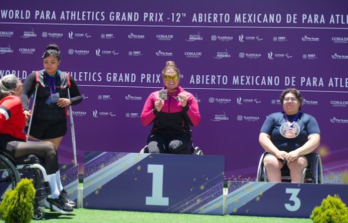 México abre con lluvia de medallas en el Grand Prix Mundial de Para Atletismo