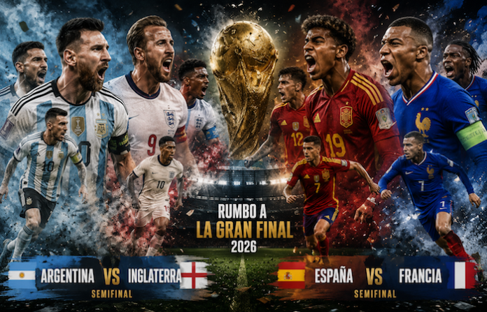 Solo quedan cuatro: el Mundial 2026 entra en su semana decisiva con cuatro gigantes en busca de la gloria