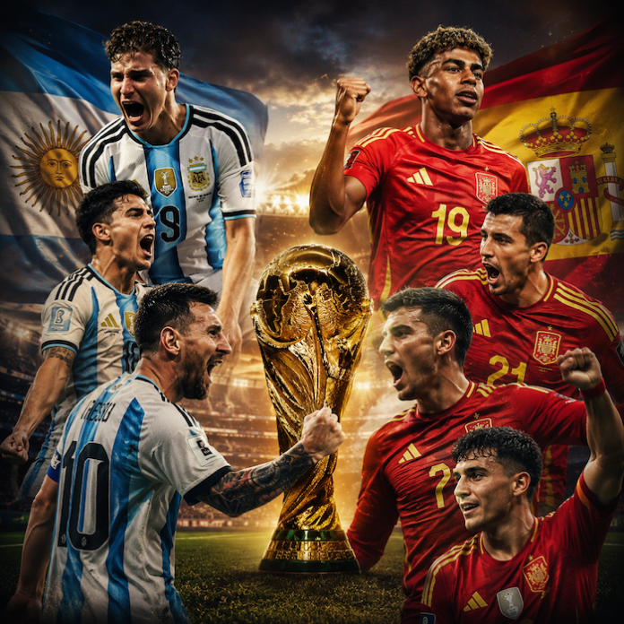 España y Argentina paralizan al mundo: todo listo para la gran Final del Mundial 2026