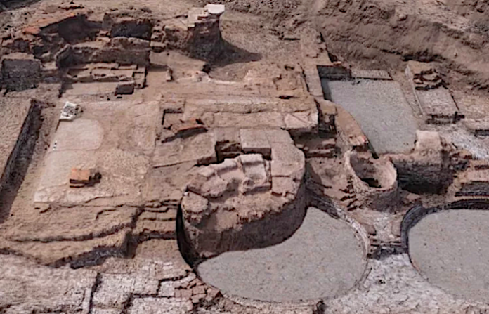 Arqueólogos egipcios descubren un complejo de baños de hace más de 2.000 años