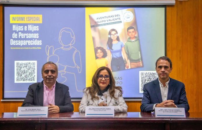 ONU destaca informe de la CEDHNL sobre niñas y niños con familiares desaparecidos