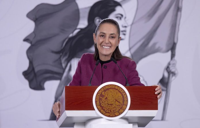 Sheinbaum responde a acusación de Milei: “No hay ninguna campaña”