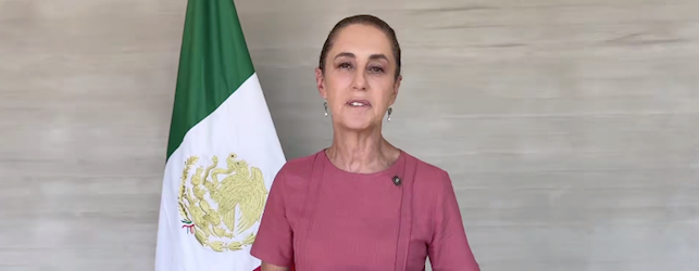 Video: Sheinbaum viajará en avión de la Sedena a Nueva York tras cancelación de su vuelo comercial