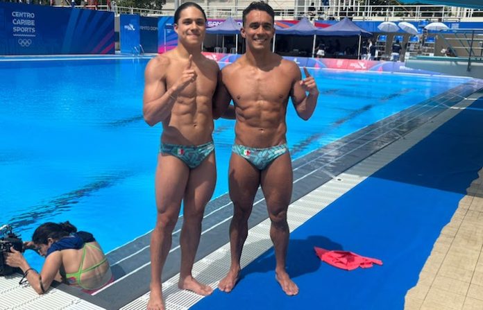 Páez, Olvera y Celaya ponen a México en lo más alto de los clavados en Santo Domingo