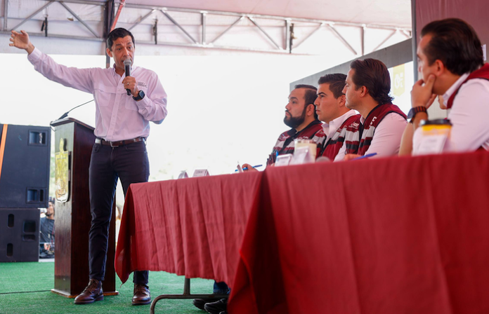 Agua y Drenaje presenta plan integral para fortalecer el suministro de agua potable en García