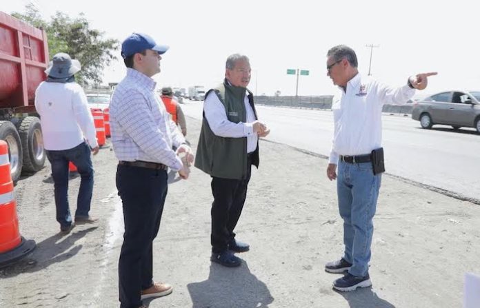 Escobedo acelera obras para mejorar la movilidad; amplían Libramiento Noroeste y arrancan programa de senderos peatonales