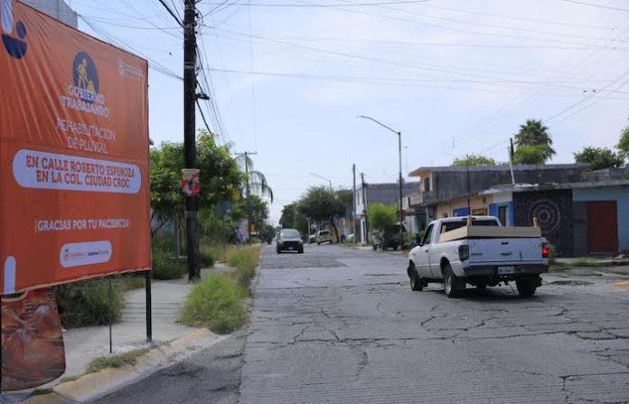 Inician obras de drenaje pluvial en la colonia CROC; cerrarán calle Juárez Blancas durante 90 días