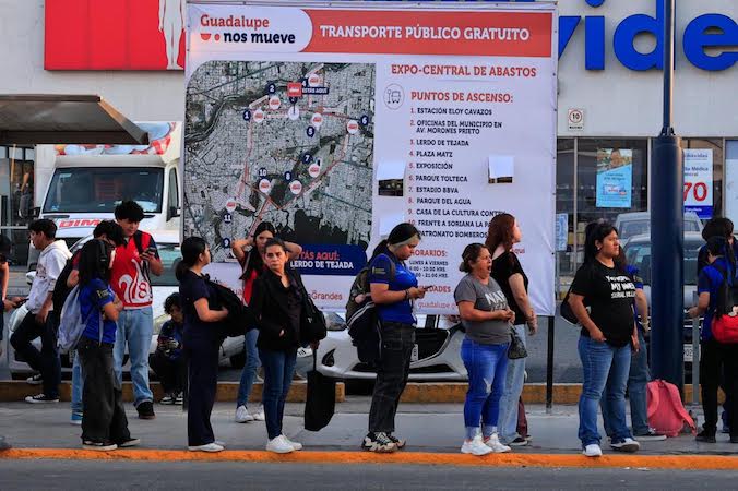 Guadalupe supera el millón de traslados gratuitos; programa de movilidad se consolida como apoyo para estudiantes y trabajadores