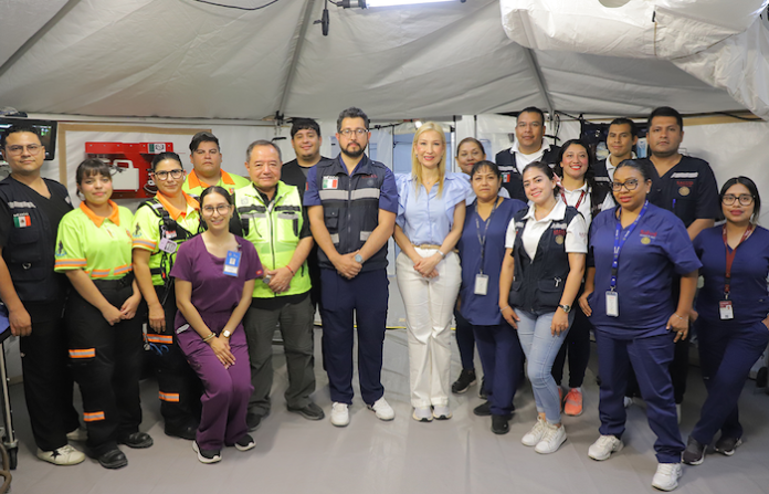 Desmontan Hospital Móvil tras el Mundial; brindó atención a cientos de asistentes durante 41 días