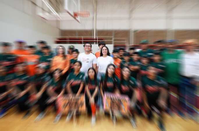 Encabeza Mónica Oyervides abanderamiento de histórica delegación de Juárez rumbo a la Olimpiada Estatal
