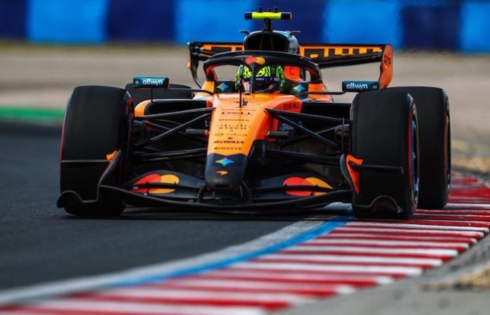 Norris arrebata la pole a Hamilton y McLaren pega primero en Hungría