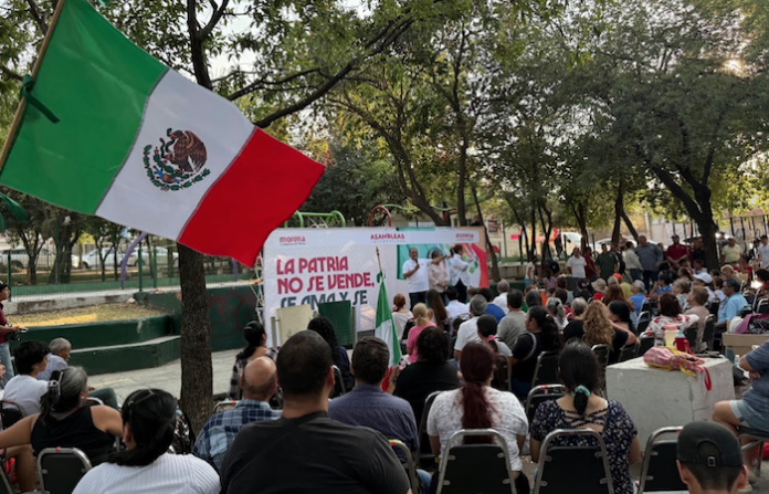 Andrés Mijes llama a fortalecer la unidad de Morena en asamblea en Monterrey