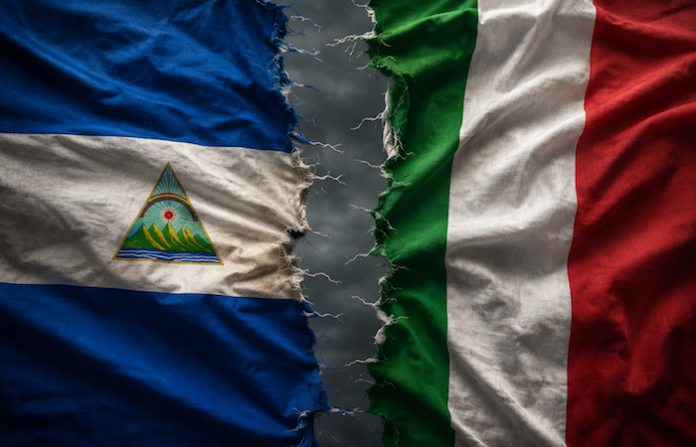Nicaragua rompe relaciones diplomáticas con Italia