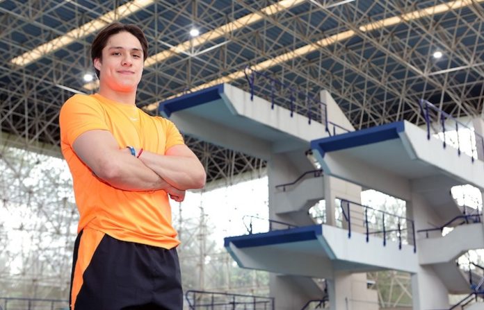 Osmar Olvera afina detalles rumbo a Santo Domingo; competirá en la Copa México de Clavados