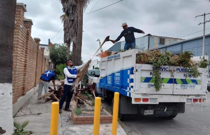 San Nicolás intensifica limpieza preventiva ante pronóstico de lluvias para el fin de semana