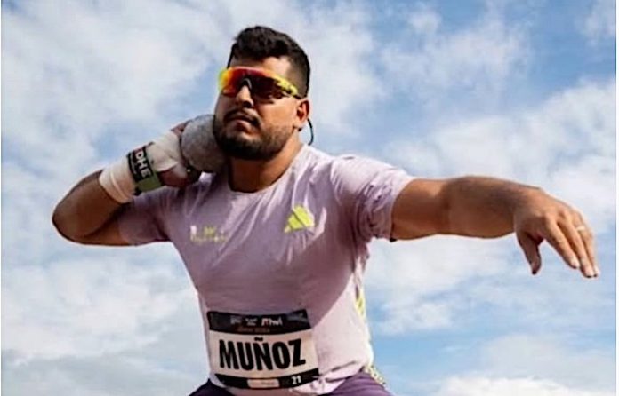 Uziel Muñoz cierra su histórica gira en la Liga Diamante con un Top 10 en Eugene
