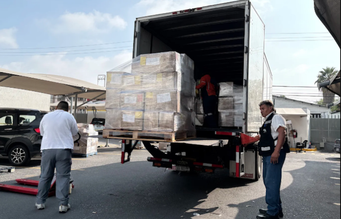 Nuevo León reúne 20 toneladas de ayuda humanitaria para familias afectadas por los sismos en Venezuela