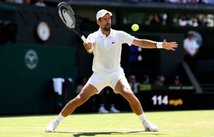 Djokovic cierra otro día histórico camino a CF de Wimbledon