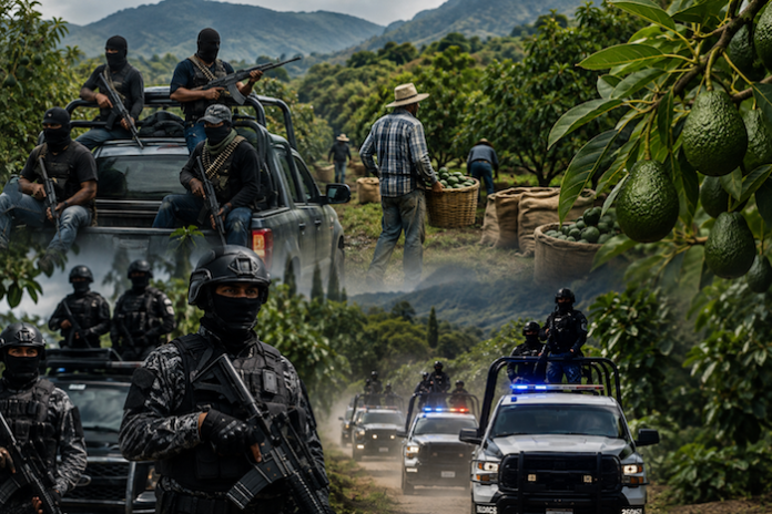 Video: Despliegan a más de 1.500 elementos de seguridad en zonas aguacateras de Michoacán
