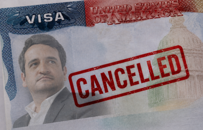 Le quitan la visa a Andy y Sheinbaum descarta investigar por qué