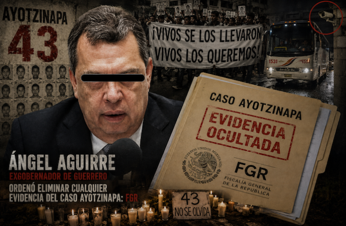 Ángel “N” ordenó eliminar evidencias del caso Ayotzinapa, acusa la FGR