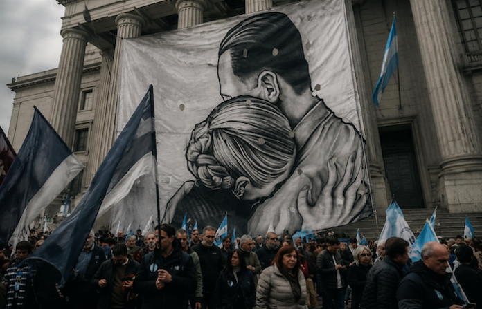 “La gente no llega a fin de mes”: miles de endeudados marchan en Argentina ante la histórica mora crediticia