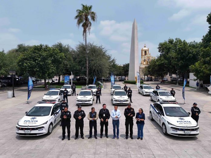 Daniel Carrillo fortalece la vigilancia en San Nicolás con 10 nuevas patrullas