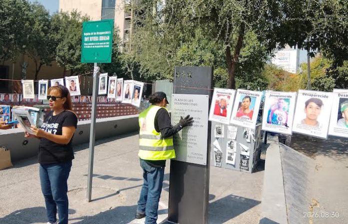 Plaza de los Desaparecidos: familias de Nuevo León exigen memoria, verdad y justicia