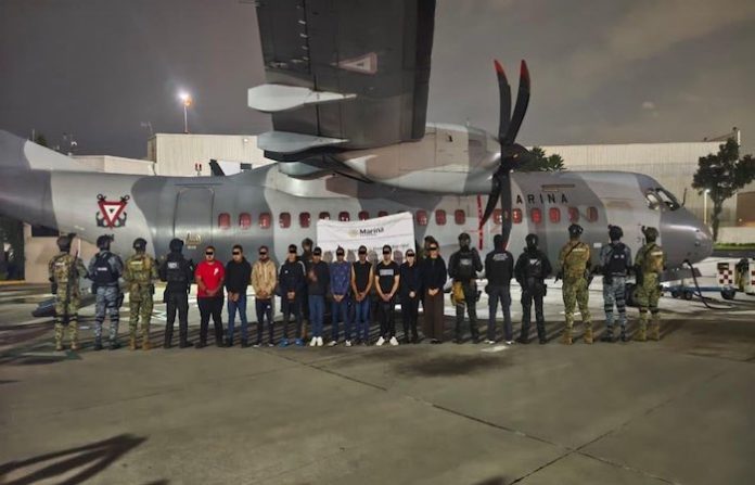 Detienen en México a 20 personas acusadas de pertenecer a grupo narco CJNG