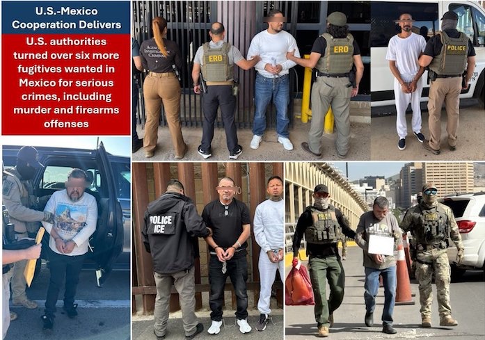EU entregó a México a seis fugitivos acusados de tráfico de armas y “narcoterrorismo”