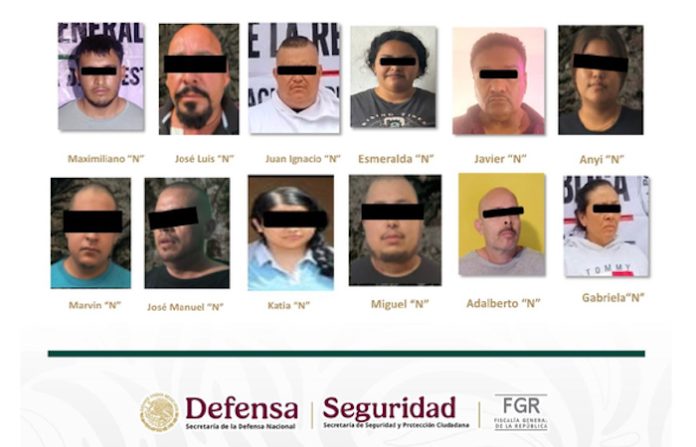Caen 12 presuntos extorsionadores de productores en Michoacán; aseguran armas y droga