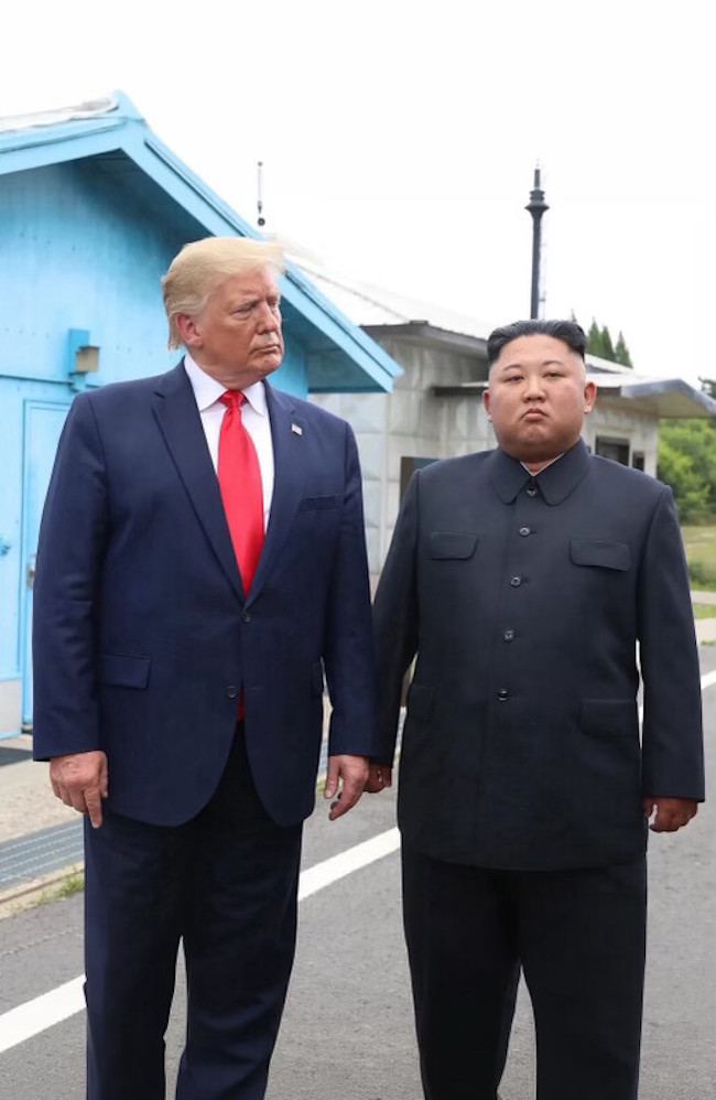 Trump presume de su buena relación con el líder norcoreano Kim Jong-un