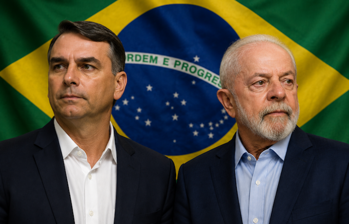 Lula derrotaría a Flávio Bolsonaro en presidenciales de Brasil, según encuesta