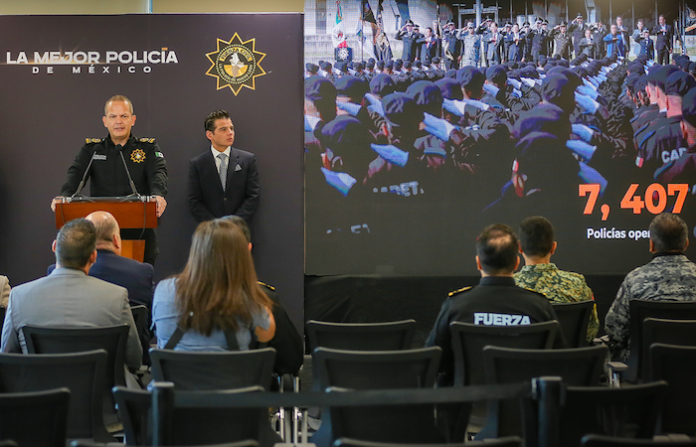 Nuevo León reporta 20 homicidios en agosto y supera meta de 7 mil policías en Fuerza Civil