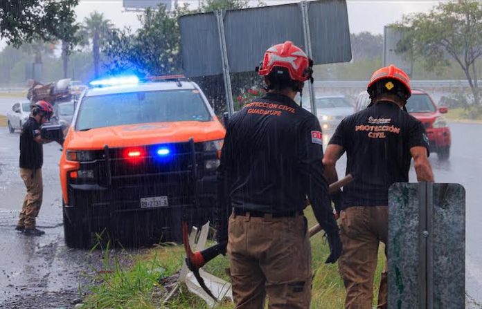 Guadalupe supera jornada de lluvias sin incidentes mayores gracias a obras pluviales y operativo preventivo