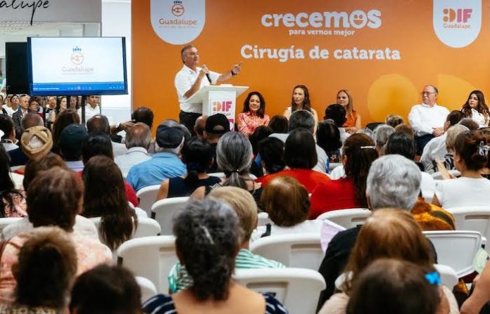 Guadalupe entrega 50 cirugías de cataratas y arranca el ciclo escolar con apoyo a las familias