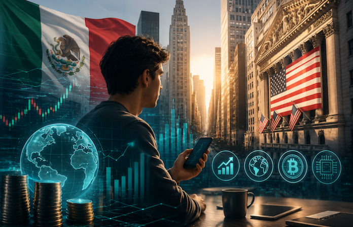 El nuevo inversionista mexicano llega más joven, digital y con la mirada puesta en Wall Street