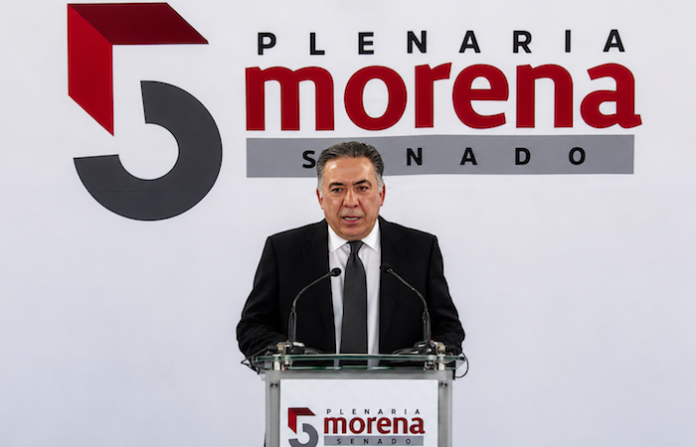 Video: Enrique Inzunza reaparece en el Senado y desafía las acusaciones que lo mantienen bajo investigación