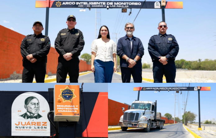 Juárez fortalece su seguridad con nuevo Arco Inteligente de Monitoreo