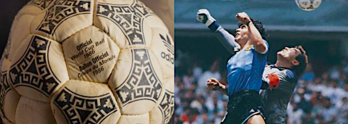El balón de la ‘Mano de Dios’ se vende por 3,4 millones de dólares