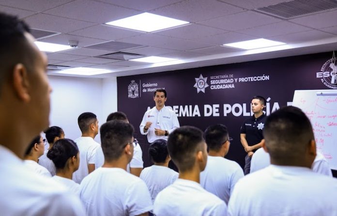 Marcelo Segovia destaca fortalecimiento de la Academia de Policía de Monterrey