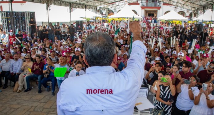 Desde Escobedo, Mijes lanza el “Modo Sí” y busca llevar la fuerza de Morena a todo Nuevo León