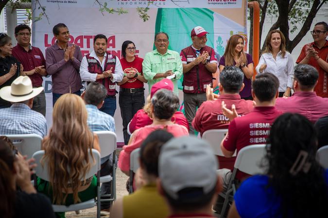 Andrés Mijes llama desde Cadereyta a llevar la Transformación a Nuevo León con el “Modo Sí”