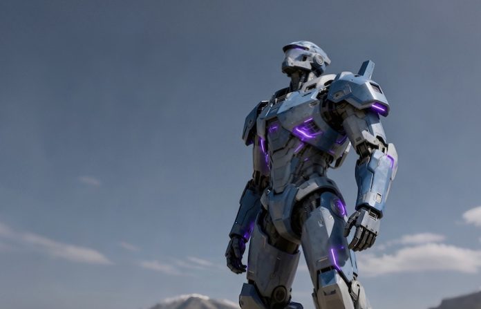 Presentan en China un robot humanoide de 4 metros con fuerza sobrehumana