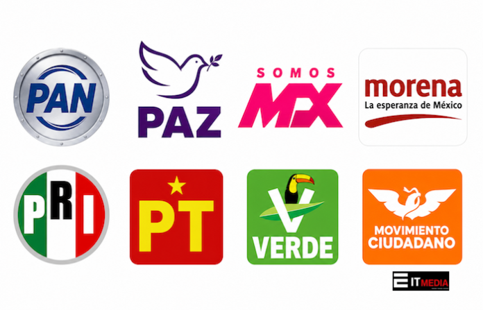 Partidos políticos de México recibirán más de $600 millones en financiamiento público