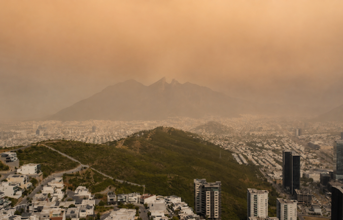 Polvo del Sahara llega a Nuevo León este fin de semana